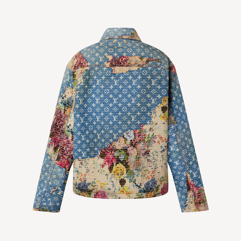 Louis Vuitton LV Destroyed Workwear Denim Jacket – Tenisshop.la