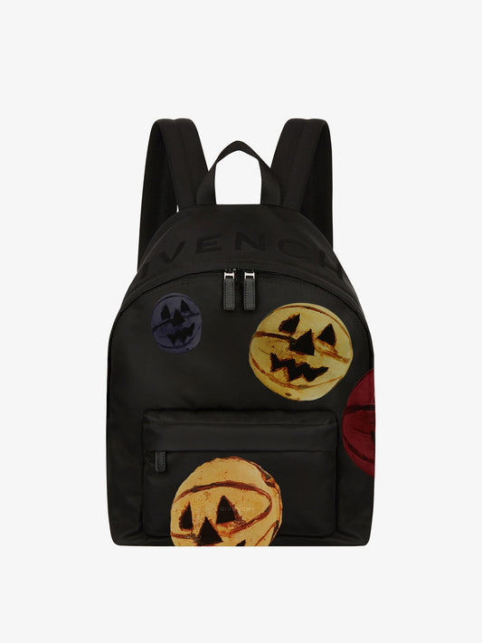 Essentiel U backpack in cordura with ceramic prints