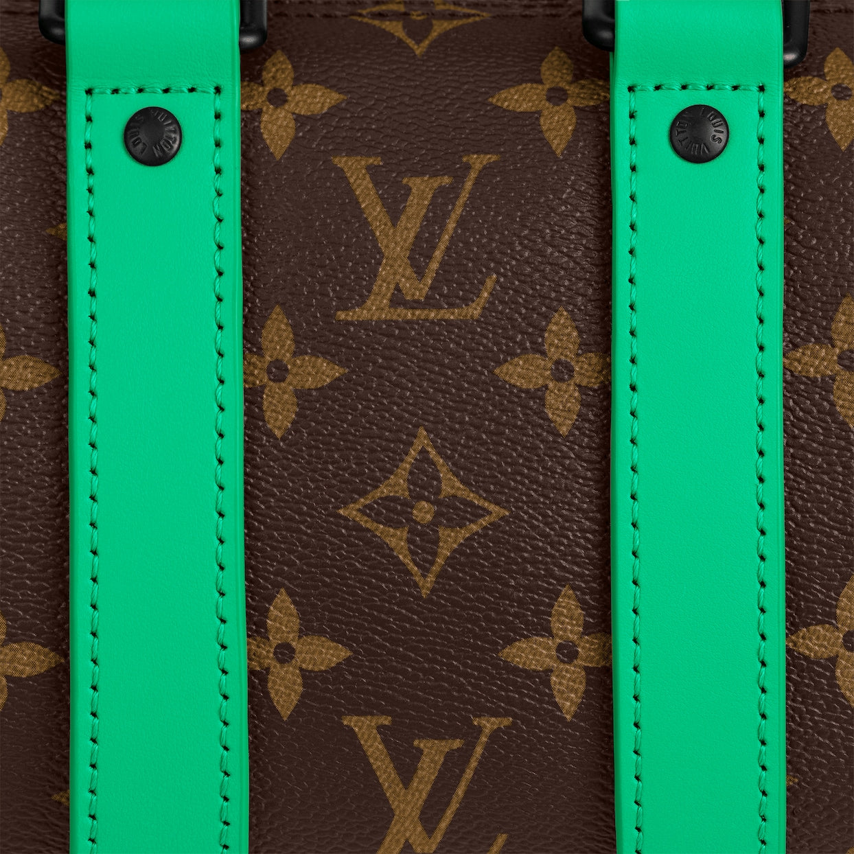 Louis Vuitton Keepall Bandouliere 25 Monogram Macassar Minty Green